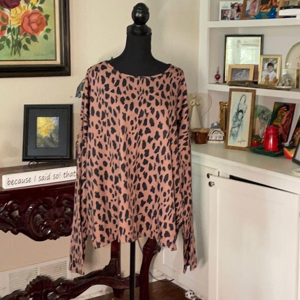 MissLook animal print top